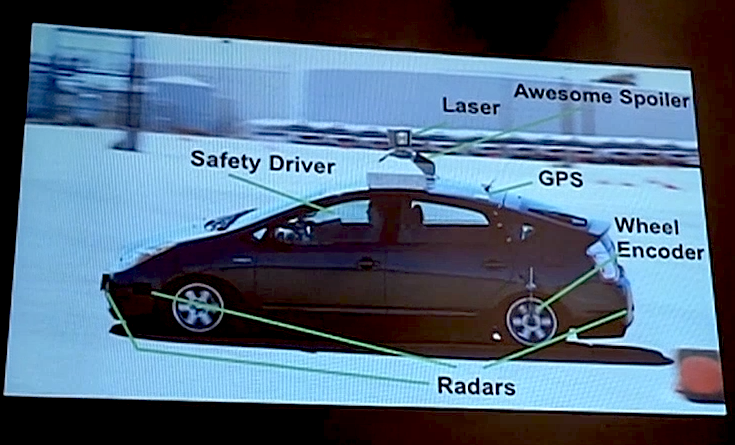 google fleet of robotic toyota priuses #2 google fleet of robotic toyota priuses #2